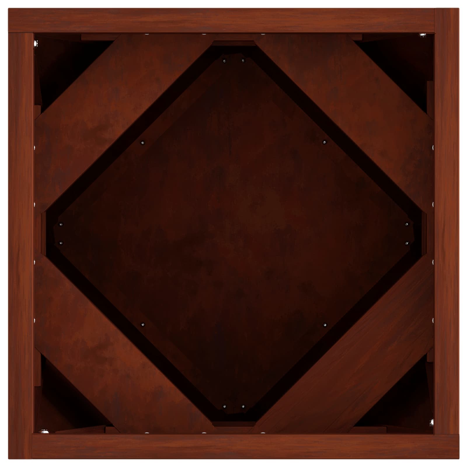 Planter Rusty 30 x 30 x 30 cm Weathering Steel