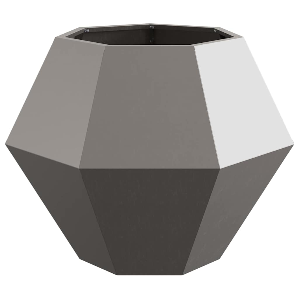 Planter Rusty 75 x 75 x 60 cm Weathering Steel