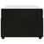 Bed Frame with Mattress with Mattress Black 90 x 190 cm Velvet
