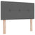 Box Spring Bed with Headboard Manual White 203 x 107 x 88 cm