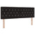 Box Spring Bed Argyle Manual Black, White 203 x 152 x 88 cm