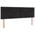 Box Spring Bed Geometric Manual Black, White 193 x 137 x 88 cm