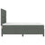 Box Spring Bed Striped with Headboard Manual 193 x 137 x 128 cm