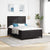 Box Spring Bed 203 x 152 x 128 cm Velvet, Engineered wood