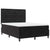 Box Spring Bed 203 x 152 x 128 cm Velvet, Engineered wood