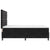 Box Spring Bed 203 x 152 x 128 cm Velvet, Engineered wood