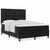 Box Spring Bed 203 x 152 x 128 cm Velvet, Engineered wood