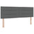 Box Spring Bed Striped with Headboard Manual 193 x 137 x 88 cm