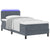 Box Spring Bed with LED Strip Lights Manual 203 x 107 x 88 cm