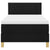 Box Spring Bed Manual 203 x 107 x 88 cm Velvet, Engineered wood