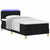 Box Spring Bed Manual 203 x 107 x 88 cm Velvet, Engineered wood