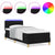 Box Spring Bed Manual 203 x 107 x 88 cm Velvet, Engineered wood