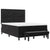 Box Spring Bed 2 pcs 203 x 152 x 128 cm Velvet, Engineered wood