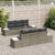 Garden Sofa Set with Cushion Manual 7 pcs Grey 55 x 55 x 37 cm