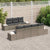 Garden Sofa Set with Cushion Manual 8 pcs Grey 55 x 55 x 37 cm