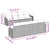 Garden Sofa Set 9 pcs Black
