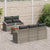 Garden Sofa Set 6 pcs Grey