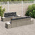 Garden Sofa Set 8 pcs Grey