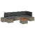 Garden Sofa Set 8 pcs Grey