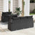Garden Sofa Set Manual 6 pcs Black 100 x 55 x 73 cm Poly rattan