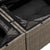 Garden Sofa Set with Cushion 10 pcs Grey 100 x 55 x 73 cm