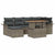 Garden Sofa Set with Storage 7 pcs Grey Poly rattan