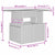 Garden Sofa Set with Storage 7 pcs Black Poly rattan