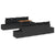 Garden Sofa Set with Storage 9 pcs Black Poly rattan