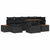Garden Sofa Set with Storage 7 pcs Black Poly rattan