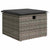 Garden Sofa Set 4 pcs Grey 196 x 117 x 85 cm Poly rattan