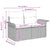 Garden Sofa Set 6 pcs Grey 251 x 117 x 85 cm Poly rattan