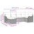 Garden Sofa Set 6 pcs Black 232.5 x 122.5 x 85 cm Poly rattan