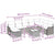 Garden Sofa Set 9 pcs Grey 287.5 x 177.5 x 85 cm Poly rattan