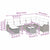 Garden Sofa Set 9 pcs Black 289 x 179 x 85 cm Poly rattan
