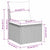 Garden Sofa Set with Cushion 4 pcs Grey Poly rattan