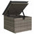Garden Sofa Set with Storage 6 pcs Grey Poly rattan