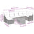 Garden Sofa Set with Cushion 8 pcs Grey Poly rattan