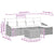 Garden Sofa Set with Cushion 6 pcs Black Poly rattan