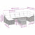 Garden Sofa Set with Cushion 8 pcs Grey Poly rattan