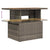 Garden Sofa Set with Cushion 8 pcs Grey Poly rattan