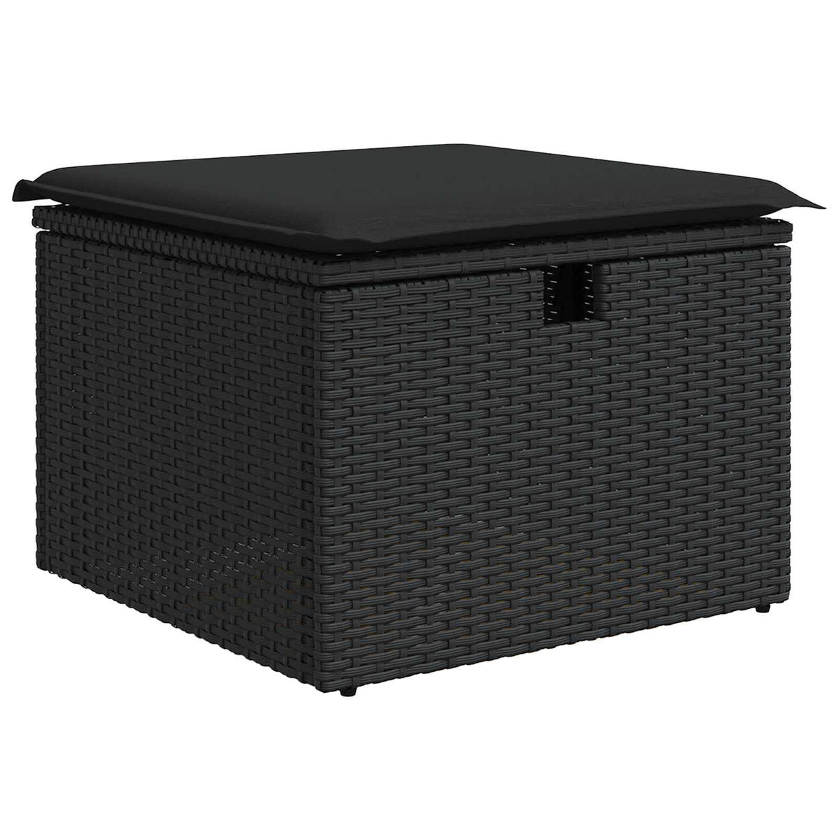 Garden Sofa Set 6 pcs Black 55 x 62 x 69 cm Poly rattan