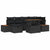 Garden Sofa Set Height-Adjustable 7 pcs Black Poly Rattan