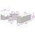 Garden Sofa Set Height-Adjustable 10 pcs Black Poly Rattan