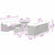 Garden Sofa Set Height-Adjustable 11 pcs Black Poly Rattan