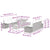 Garden Sofa Set with Cushion 9 pcs Black Poly rattan