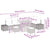 Garden Sofa Set with Cushion 9 pcs Black Poly rattan