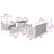 Garden Sofa Set with Cushion Manual 8 pcs Black 90 x 55 x 71 cm