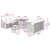 Garden Sofa Set with Cushion Manual 9 pcs Black 80 x 80 x 71 cm