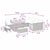 Garden Sofa Set with Cushion 12 pcs Black 100 x 100 x 71 cm