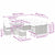 Garden Sofa Set with Cushion 12 pcs Black 90 x 55 x 71 cm